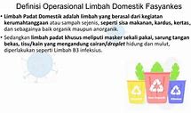 Limbah Padat Domestik Adalah Limbah Padat Yang Berasal Dari Kegiatan